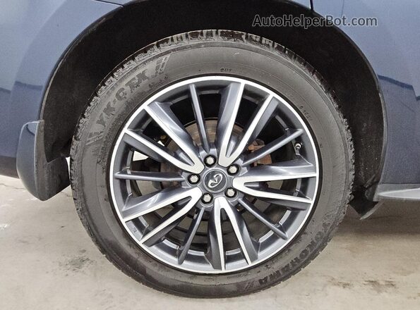 5N1DL0MM8HC554849 2017 INFINITI QX60 Blue 