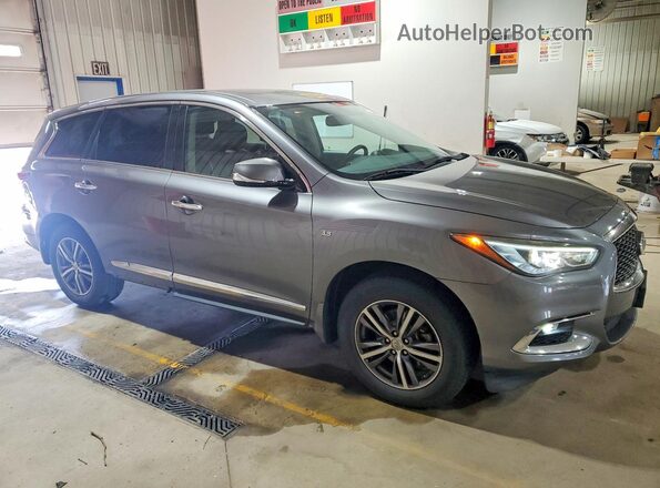 5N1DL0MM8HC556066 2017 INFINITI QX60 Gray Delantero derecho