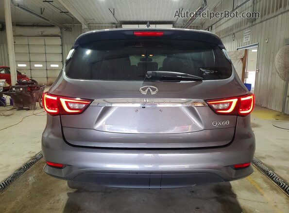 5N1DL0MM8HC556066 2017 INFINITI QX60 Gray Vista trasera