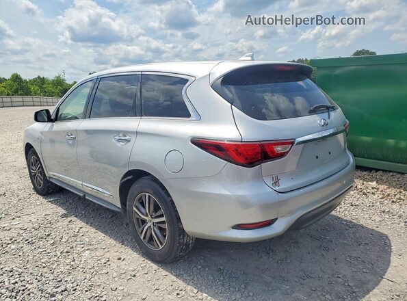 5N1DL0MM8JC506662 2018 INFINITI QX60 Silver Задня ліва чверть