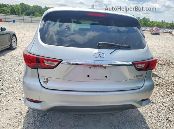 5N1DL0MM8JC506662 2018 INFINITI QX60 Silver Вид ззаду