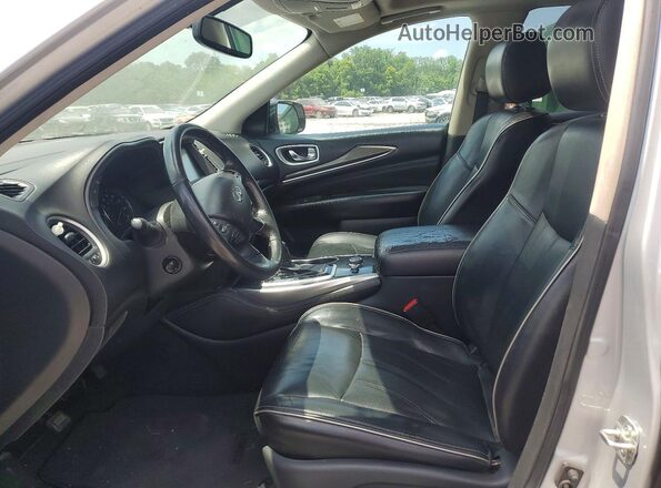 5N1DL0MM8JC506662 2018 INFINITI QX60 Silver Вид салону спереду