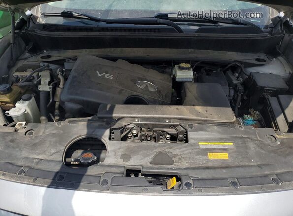 5N1DL0MM8JC506662 2018 INFINITI QX60 Silver Вид підкапотного простору