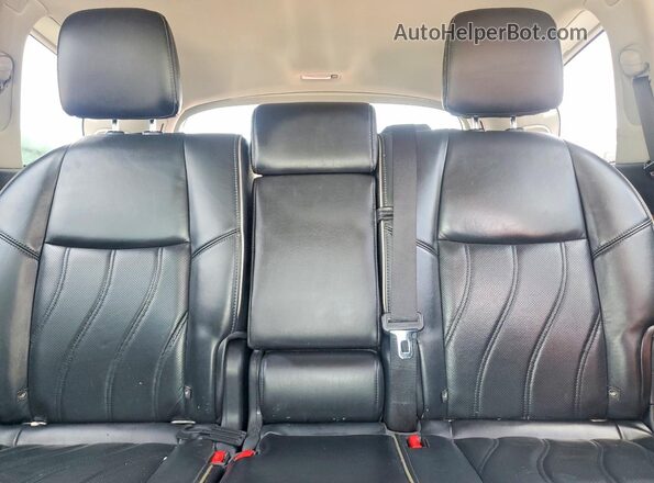 5N1DL0MM8JC506662 2018 INFINITI QX60 Silver Вид задніх сидінь