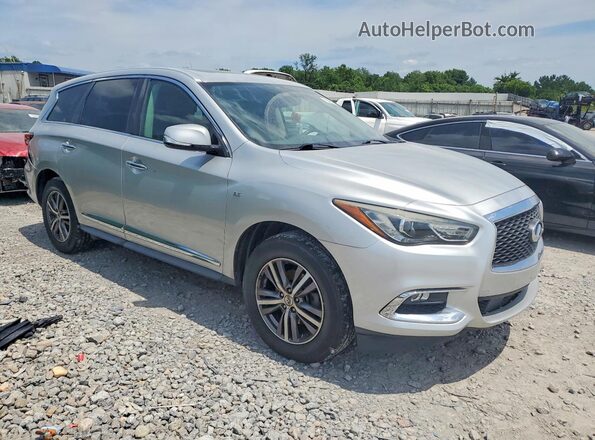 5N1DL0MM8JC506662 2018 INFINITI QX60 Silver Передня права чверть