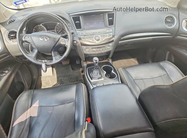 5N1DL0MM8JC518228 2018 INFINITI QX60 Black Вид панелі приладів