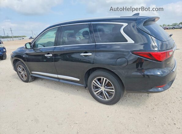5N1DL0MM8JC518228 2018 INFINITI QX60 Black Задня ліва чверть