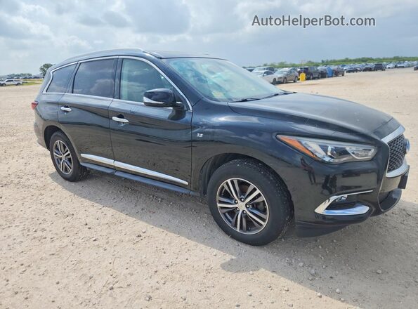 5N1DL0MM8JC518228 2018 INFINITI QX60 Black Передня права чверть
