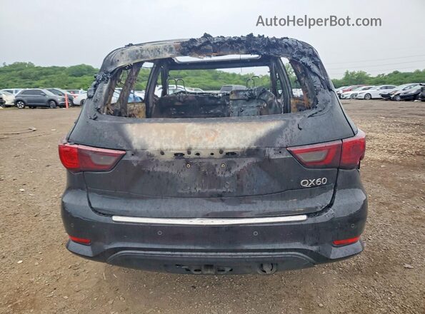 5N1DL0MM8JC520755 2018 INFINITI QX60 Black Вид ззаду