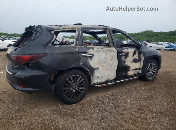 5N1DL0MM8JC520755 2018 INFINITI QX60 Black Задня права чверть