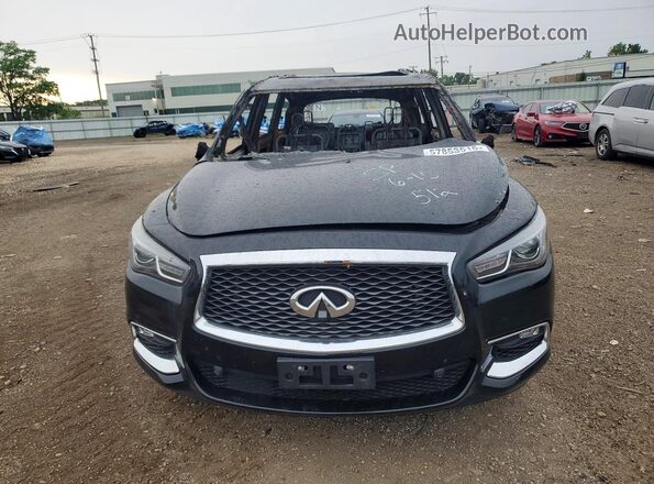 5N1DL0MM8JC520755 2018 INFINITI QX60 Black Вид спереду