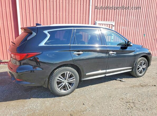 5N1DL0MM8KC508087 2019 INFINITI QX60 Black Rear right