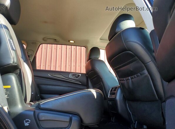 5N1DL0MM8KC508087 2019 INFINITI QX60 Black Rear interior view