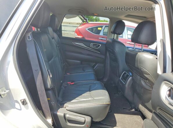 5N1DL0MM8LC504946 2020 INFINITI QX60 Silver Вид задньої частини салону