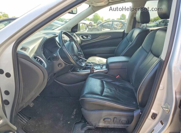 5N1DL0MM8LC504946 2020 INFINITI QX60 Silver Вид салону спереду