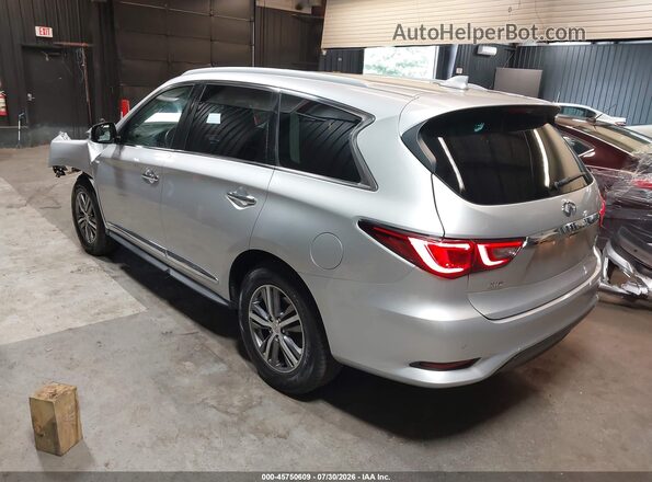 5N1DL0MM8LC505269 2020 INFINITI QX60 Серебряный Задняя левая четверть