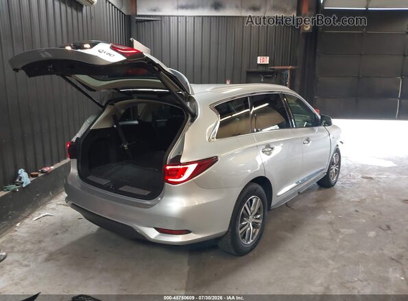 5N1DL0MM8LC505269 2020 INFINITI QX60 Серебряный Задняя правая четверть