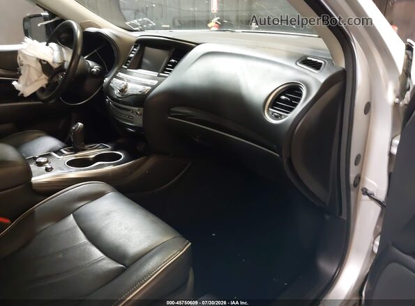 5N1DL0MM8LC505269 2020 INFINITI QX60 Серебряный Вид салона спереди