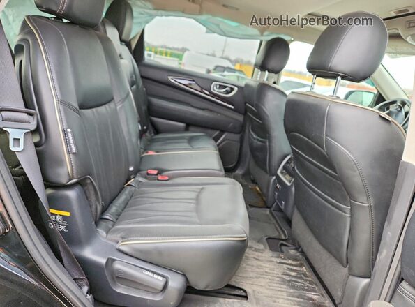 5N1DL0MM8LC535761 2020 INFINITI QX60 Black Vista interior trasera
