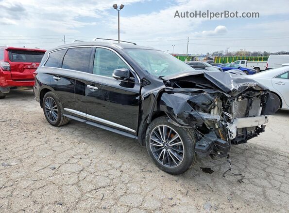 5N1DL0MM8LC535761 2020 INFINITI QX60 Black Delantero derecho
