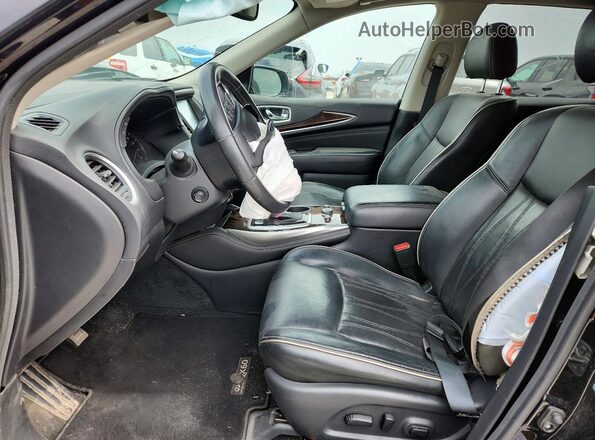 5N1DL0MM8LC535761 2020 INFINITI QX60 Black Vista interior delantera