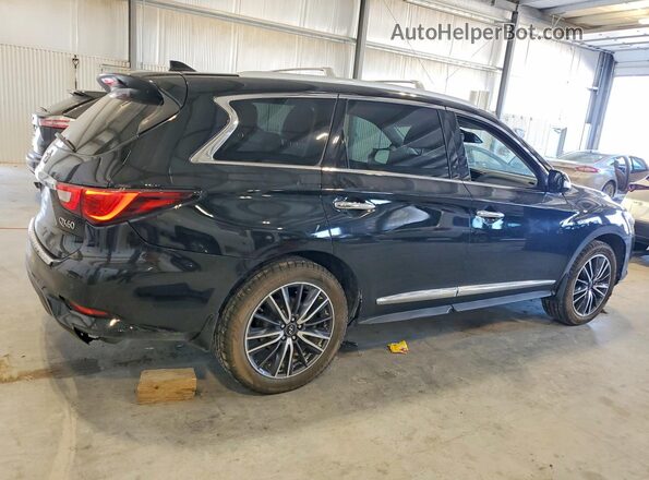 5N1DL0MM9HC501545 2017 INFINITI QX60 Black Հետևի աջ