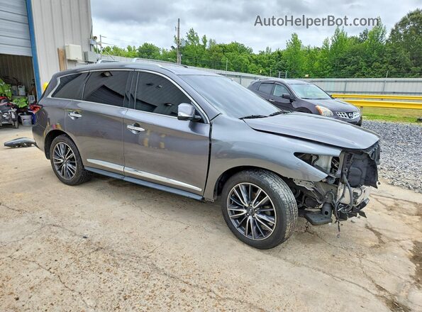5N1DL0MM9HC505496 2017 INFINITI QX60 Gray წინა მარჯვენა