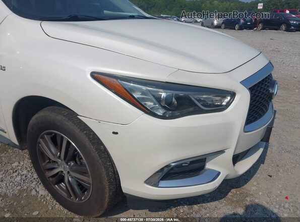 5N1DL0MM9HC514568 2017 INFINITI QX60 White წინა ხედი