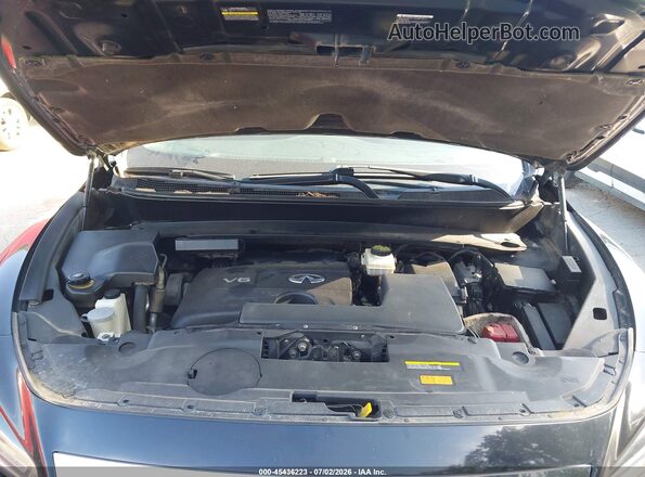 5N1DL0MM9HC518927 2017 INFINITI QX60 Black უკანა ხედი