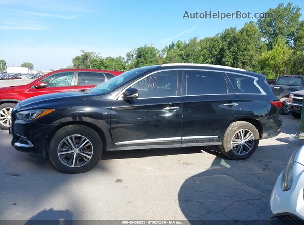 5N1DL0MM9HC518927 2017 INFINITI QX60 Black სალონის 360-გრადუსიანი ხედი