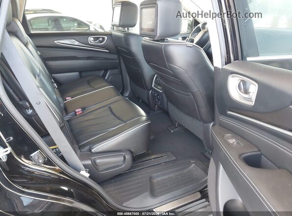 5N1DL0MM9HC521990 2017 INFINITI QX60 Черный Вид наклейки с VIN-кодом