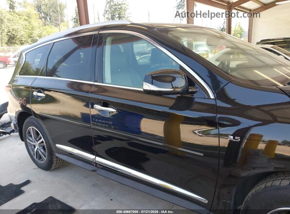 5N1DL0MM9HC521990 2017 INFINITI QX60 Черный Панорамный вид салона 360°