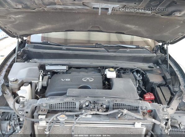 5N1DL0MM9HC521990 2017 INFINITI QX60 Черный Вид сзади