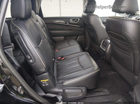 5N1DL0MM9HC548543 2017 INFINITI QX60 Черный Вид наклейки с VIN-кодом