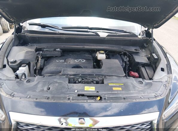 5N1DL0MM9HC548543 2017 INFINITI QX60 Черный Вид сзади