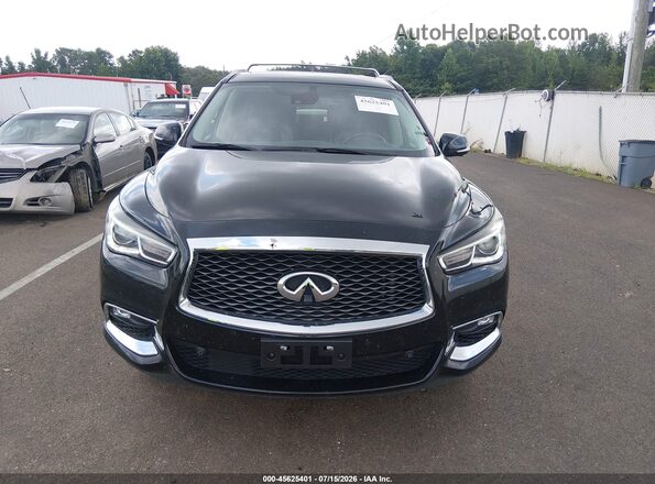 5N1DL0MM9HC548543 2017 INFINITI QX60 Черный Вид щитка приборов