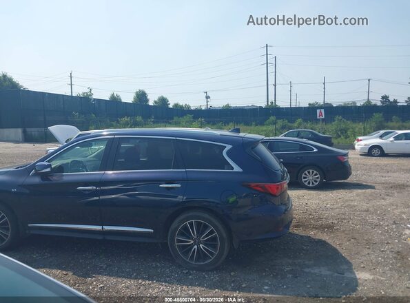 5N1DL0MM9JC508095 2018 INFINITI QX60 Blue Սալոնի 360 աստիճան տեսք