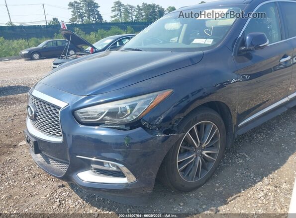 5N1DL0MM9JC508095 2018 INFINITI QX60 Blue Դիմացի տեսք