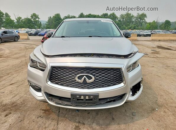 5N1DL0MM9JC516455 2018 INFINITI QX60 Silver წინა ხედი