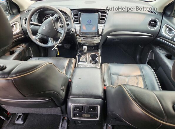 5N1DL0MM9JC516455 2018 INFINITI QX60 Silver წინა პანელის ხედი