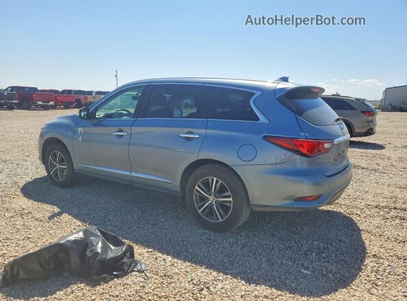 5N1DL0MM9JC518657 2018 INFINITI QX60 Blue Tył lewy