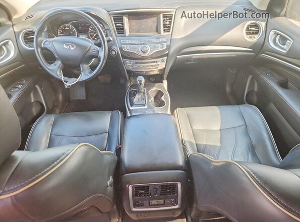 5N1DL0MM9JC526449 2018 INFINITI QX60 Silver წინა პანელის ხედი