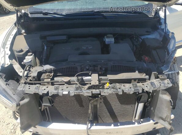 5N1DL0MM9JC527049 2018 INFINITI QX60 White Widok komory silnika
