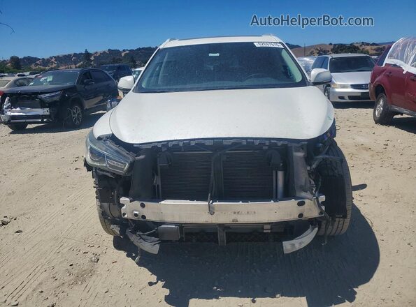 5N1DL0MM9JC527049 2018 INFINITI QX60 White Widok z przodu