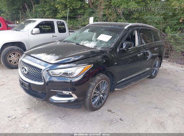 5N1DL0MM9KC519857 2019 INFINITI QX60 Black Przód lewy