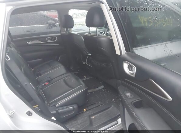 5N1DL0MM9KC520443 2019 INFINITI QX60 Silver Vista de la etiqueta del VIN