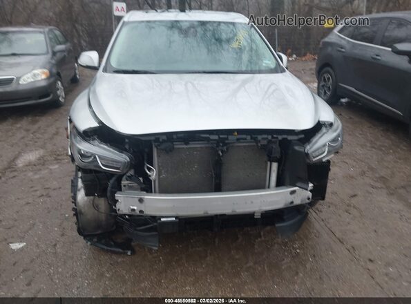 5N1DL0MM9KC520443 2019 INFINITI QX60 Silver Vista frontal