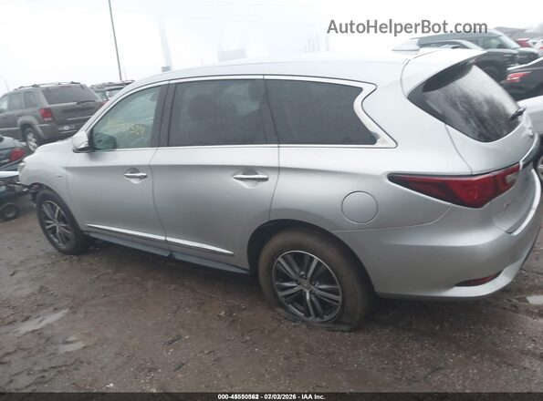 5N1DL0MM9KC520443 2019 INFINITI QX60 Silver Vista interior de 360 grados