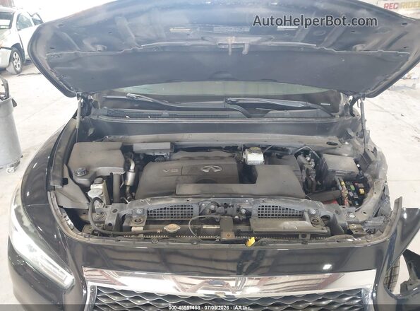 5N1DL0MM9KC525402 2019 INFINITI QX60 Black Հետևի տեսք