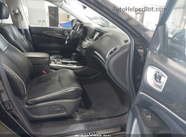 5N1DL0MM9KC525402 2019 INFINITI QX60 Black Սալոնի դիմացի տեսք
